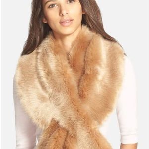B.P. Faux fur stole